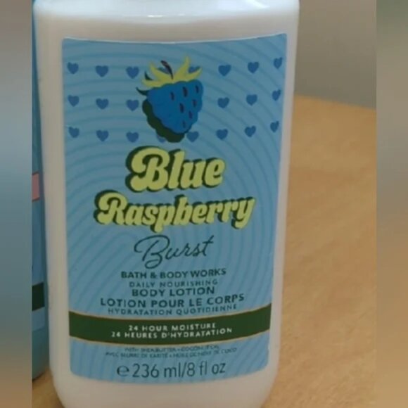 Bath & Body Works Blue Raspberry Burst Lotion New - Picture 2 of 4